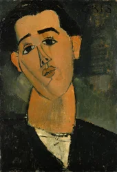 Porträtt av Juan Gris (1887-1927) 1915